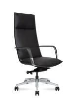 Кресло Norden Parker черная экокожа