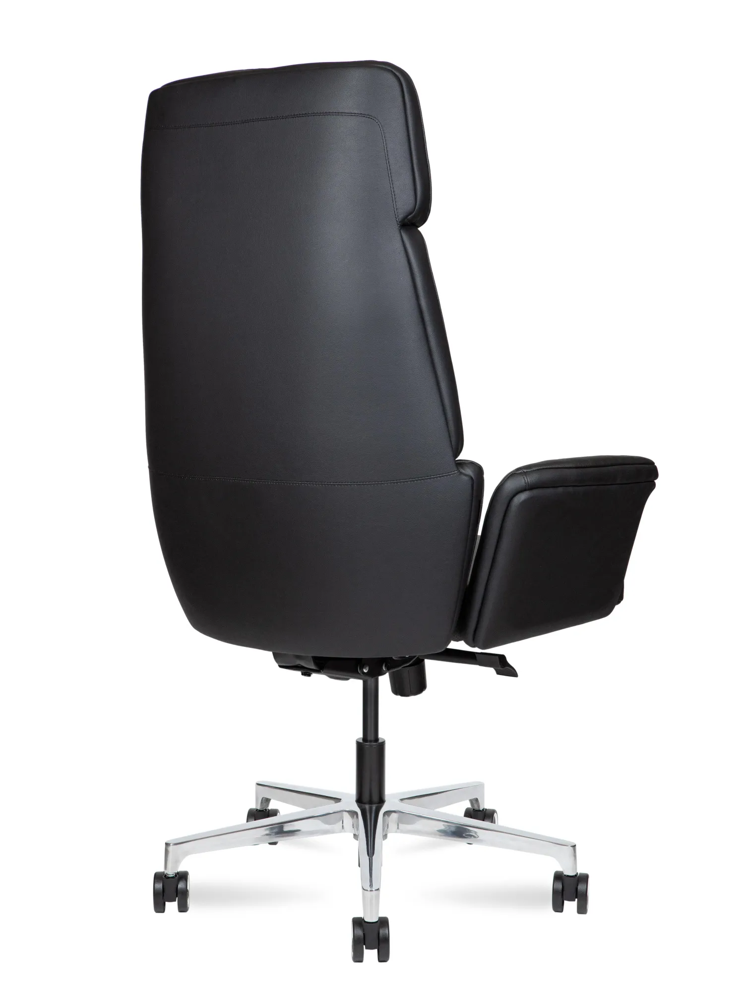 Изображение кресло norden bonno черная кожа