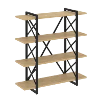 Стеллаж Loft на регулируемых опорах - 4 полки VR.L-MST.O-4.8V