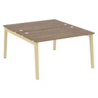 Рабочая станция (опоры - массив дерева, дуб светлый) ONIX WOOD OW.D.RS-2.3.8