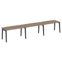 Рабочая станция (опоры - массив дерева, дуб темный) ONIX WOOD OW.RS-3.3.7