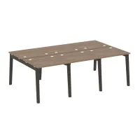 Рабочая станция (опоры - массив дерева, дуб темный) ONIX WOOD OW.D.RS-6.0.7