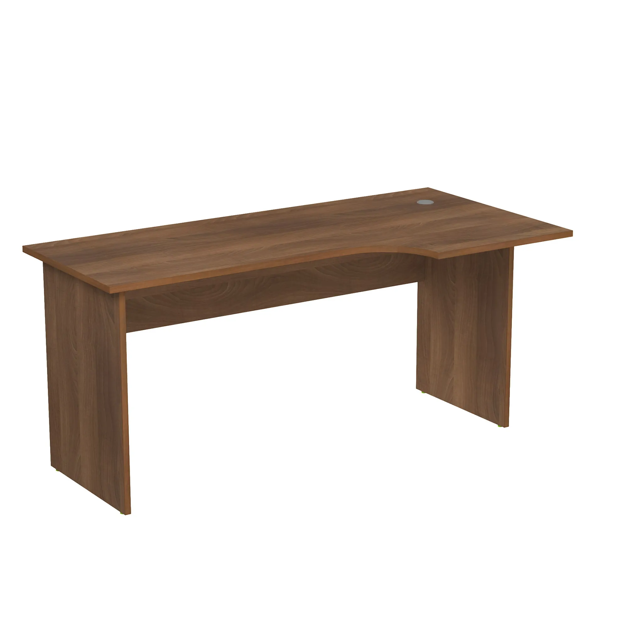 Изображение стол криволинейный правый стиль 2с.046 (шамони темный)