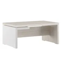 Стол кофейный ЗИОН (Zion) ZIO28560021 дуб шамони светлый/белый