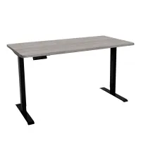 Стол с регулировкой высоты электрический LuxAlto LA-T33-SR2 черный/дуб бежево-серый ЛДСП 120*60*2.5