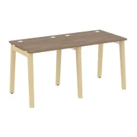 Рабочая станция (опоры - массив дерева, дуб светлый) ONIX WOOD OW.RS-2.0.7