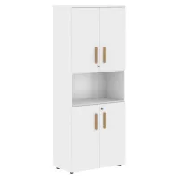 Шкаф с 2-мя комплектами глухих малых дверей FHC 80.4(Z) (белый) Forta