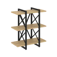Стеллаж Loft на регулируемых опорах - 3 полки VR.L-MST.O-3.4V