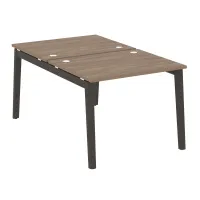 Рабочая станция (опоры - массив дерева, дуб темный) ONIX WOOD OW.D.RS-2.1.8