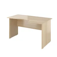 Стол офисный криволинейный правый Канцлер КЦ05.31 акация лорка