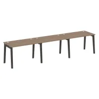 Рабочая станция (опоры - массив дерева, дуб темный) ONIX WOOD OW.RS-3.2.7