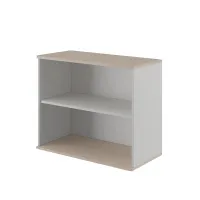 Стеллаж низкий ЗУМ (Zoom) ZOM27540002 дуб шамони светлый