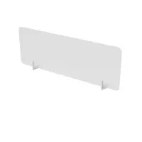 Барьер для сдвоенных столов бенч, Молочный Белый оргстекло Arredo 10БСБО.105