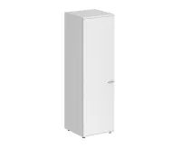 Гардероб, з.ст HDF, корпус белый, фасады белый, Sigma SG.823.WH.WH