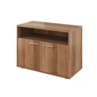 Тумба для оргтехники Канцлер КЦ08.40 бук артизан трюфельный
