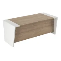 Стол письменный 200, панель - древесная Asti AST33911321 (вяз/белый)