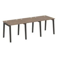 Рабочая станция (опоры - массив дерева, дуб темный) ONIX WOOD OW.RS-3.0.8