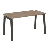Стол письменный (опоры - массив дерева, дуб темный) ONIX WOOD OW.SP-3.7