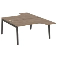 Рабочая станция (опоры - массив дерева, дуб темный) ONIX WOOD OW.D.SA-4