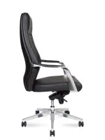 Изображение кресло norden capital black черная экокожа