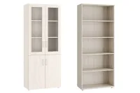 Изображение шкаф для бумаг со стеклом бостон (boston) bsn30150002 (дуб атланта)