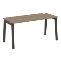 Стол письменный (опоры - массив дерева, дуб темный) ONIX WOOD OW.SP-4.7