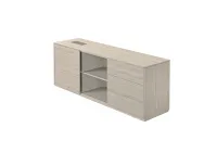 Тумба опорная правая, обвязка ясень наварра, фасады ясень наварра, Atlas NZ-0201.YN.YN.R