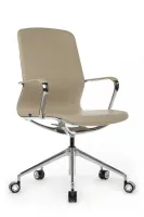 Кресло RV DESIGN  Bond (FK007-B11-P) экокожа светло-бежевая