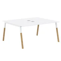 Рабочая станция FWST 1513 (белый/бук) Forta