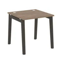 Стол письменный (опоры - массив дерева, дуб темный) ONIX WOOD OW.SP-0.8