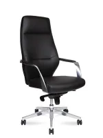 Кресло Norden Capital Black черная экокожа