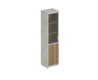 Шкаф К9, Дуб Чарльстон/Бетон Чикаго, Wood&Stone Комплект №9