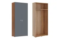 Изображение гардероб зион (zion) zio28550293 орех селект/антрацит