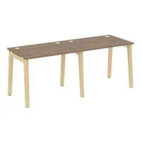 Рабочая станция (опоры - массив дерева, дуб светлый) ONIX WOOD OW.RS-2.1.7