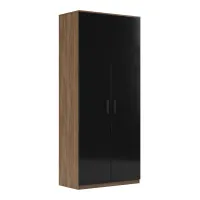 Гардероб Asti AST33951343 (дуб/черный)