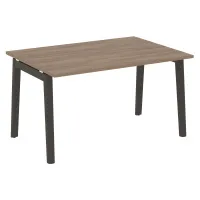 Стол переговорный, 1 столешница (опоры - массив дерева, дуб темный) ONIX WOOD OW.PRG-1.3