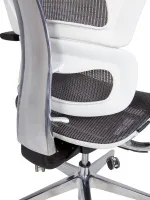 Изображение кресло norden hero white (белый пластик)