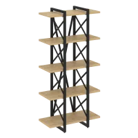 Стеллаж Loft на регулируемых опорах - 5 полки VR.L-MST.O-5.4V