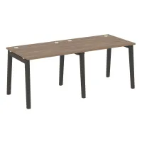 Рабочая станция (опоры - массив дерева, дуб темный) ONIX WOOD OW.RS-2.1.8