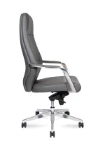 Изображение кресло norden capital grey серая экокожа