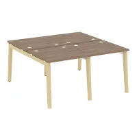 Рабочая станция (опоры - массив дерева, дуб светлый) ONIX WOOD OW.D.RS-4.0.8