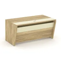 Стол руководителя прямой без тумбы CORNER COR.SR-16