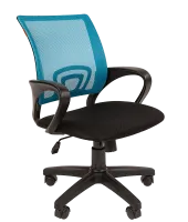 Изображение кресло chairman 696 black (чёрный пластик)