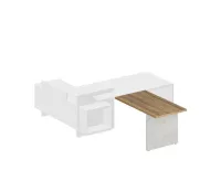 Брифинг-приставка, Дуб Чарльстон/Бетон Чикаго, Wood&Stone СФ-533101