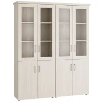Шкаф для бумаг 4 створки БОСТОН (Boston) Композиция 4 (BSN30150002 - 2 шт и BSN30159402) (дуб атланта)