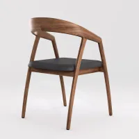 Изображение стул бридж al-102 темный орех