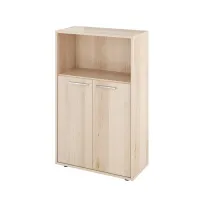 Шкаф низкий 1 откр. полка Канцлер КЦ37.39 бук артизан перламутровый