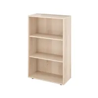 Стеллаж низкий Канцлер КЦ13.39 бук артизан перламутровый