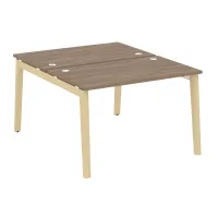 Рабочая станция (опоры - массив дерева, дуб светлый) ONIX WOOD OW.D.RS-2.2.7