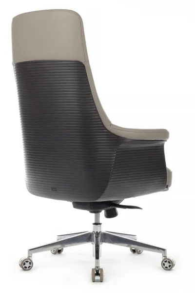 Изображение кресло rv design verdi (а-655) кожа серая